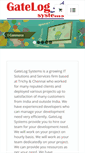 Mobile Screenshot of gatelogsystems.com